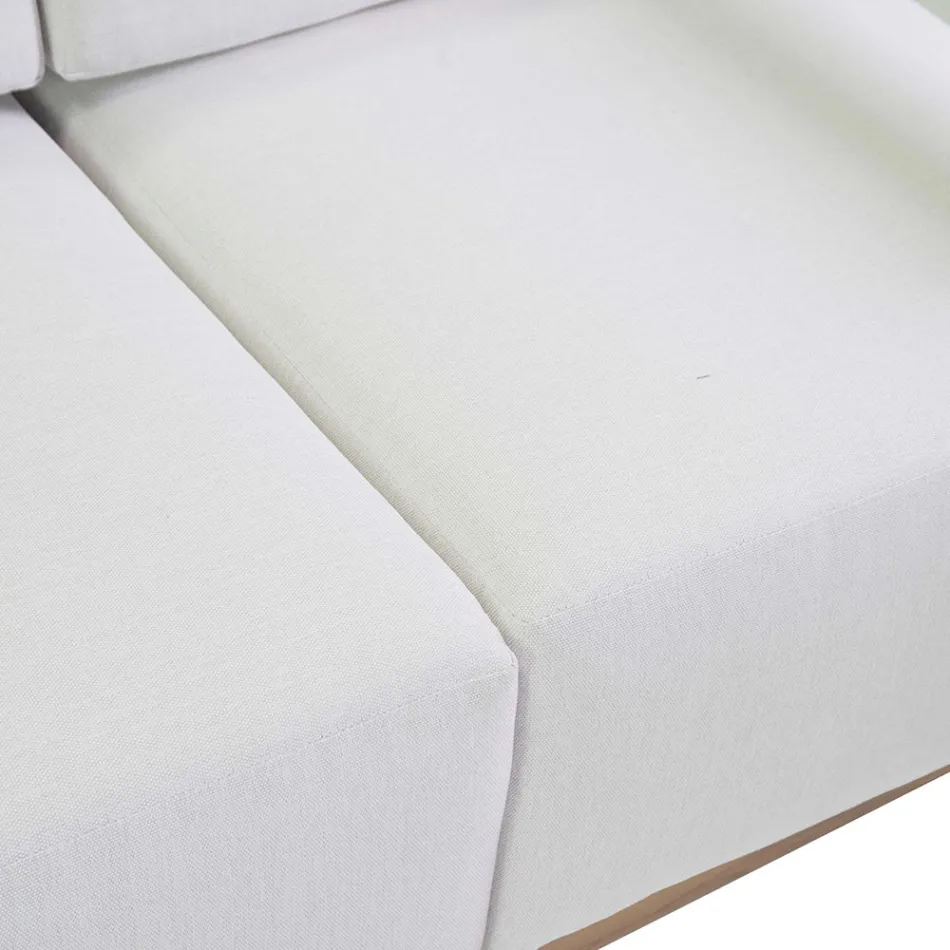 Hliníkový obývací pokoj s termotransferovým efektem dřeva - Camper Viadurini