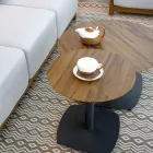 Hliníkový obývací pokoj s termotransferovým efektem dřeva - Camper Viadurini