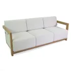 Hliníkový obývací pokoj s termotransferovým efektem dřeva - Camper Viadurini