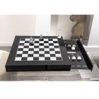 Šachovnice pro šachy a dámu z plexiskla vyrobené v Itálii - šachy Viadurini