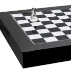 Šachovnice pro šachy a dámu z plexiskla vyrobené v Itálii - šachy Viadurini