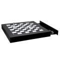 Šachovnice pro šachy a dámu z plexiskla vyrobené v Itálii - šachy