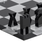 Šachovnice pro šachy a dámu v akrylovém křišťálu Made in Italy - Smanto Viadurini