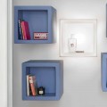 Cube color shelf Slide Open Cube moderní design vyrobený v Itálii