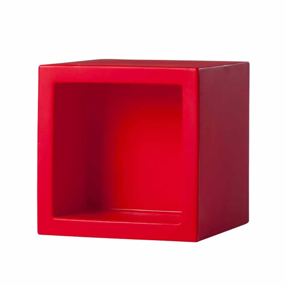 Cube color shelf Slide Open Cube moderní design vyrobený v Itálii Viadurini