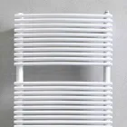 Vertikální designový hydraulický ohřívač ručníků z oceli 1013 W - Griffin Viadurini