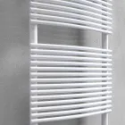 Vertikální designový hydraulický ohřívač ručníků z oceli 1013 W - Griffin Viadurini