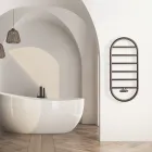 Designový ohřívač ručníků "All Round Bubble" z oceli Made in Italy - hladký Viadurini
