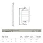 Designový ohřívač ručníků "All Round Bubble" z oceli Made in Italy - hladký Viadurini