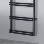 Elektrický ohřívač ručníků s vertikálními kolektory Made in Italy - Ginger Viadurini