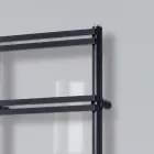 Elektrický ohřívač ručníků s vertikálními kolektory Made in Italy - Ginger Viadurini