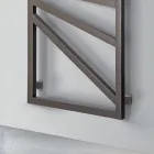 Elektrický ohřívač ručníků se čtvercovými prvky Made in Italy - Mandle Viadurini