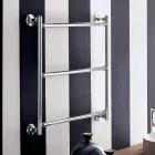 Elektrické vyhřívané chrom moderní design Gaia Scirocco H Viadurini