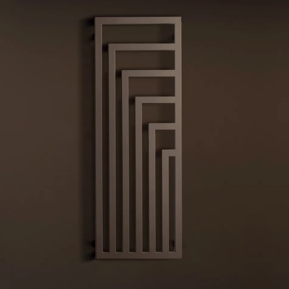 Elektrický ohřívač ručníků z oceli s moderním designem Made in Italy - Potentia Viadurini