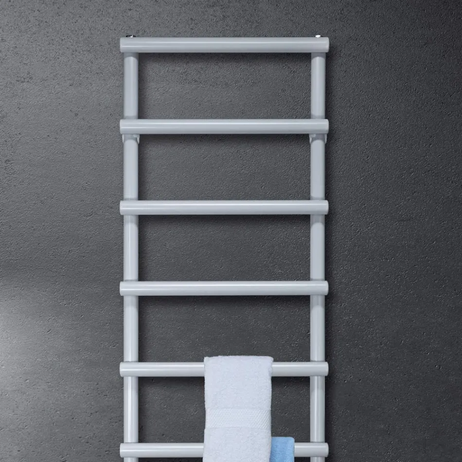 Hydraulický ohřívač ručníků s kruhovými prvky Made in Italy - Strawberry Viadurini