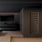 Hydraulický ocelový ohřívač ručníků s moderním designem Made in Italy - Potentia Viadurini