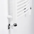 Hydraulický ocelový ohřívač ručníků v různých barvách Made in Italy - Ibis Viadurini