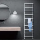 Smíšený ohřívač ručníků s kruhovými prvky Made in Italy - Jahoda Viadurini