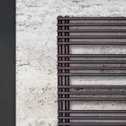 Smíšený ohřívač ručníků z uhlíkové oceli Made in Italy - Třešně Viadurini