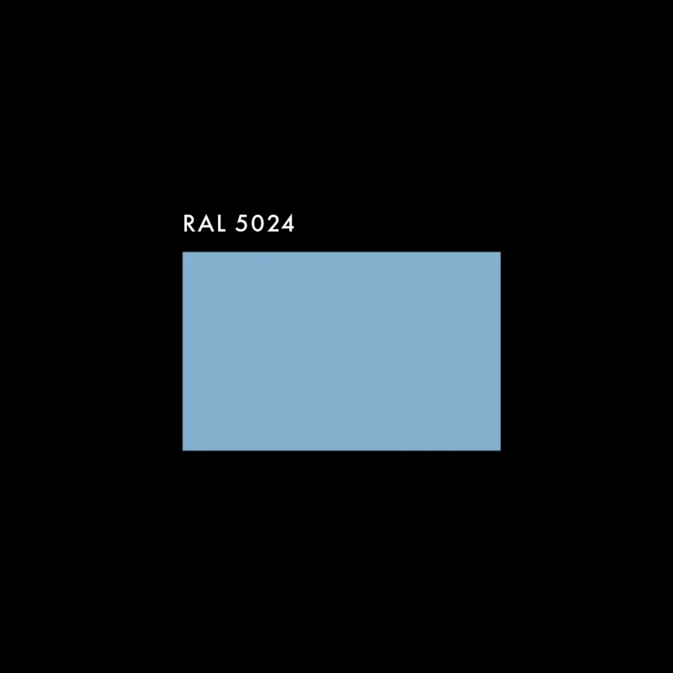 Hydraulický žebřík na ohřívání ručníků z barevné ploché oceli Made in Italy - Řetěz Viadurini