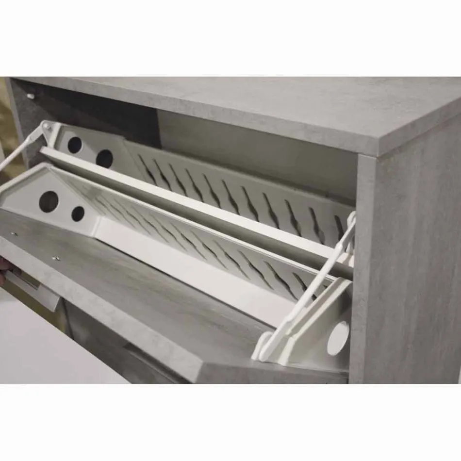 Sitover dvojité řady výsluní v melaminové Cleaf cementu Senis Viadurini