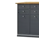 Stojan na boty z dýhovaného dřeva Toulipier Made in Italy - Visnus Viadurini