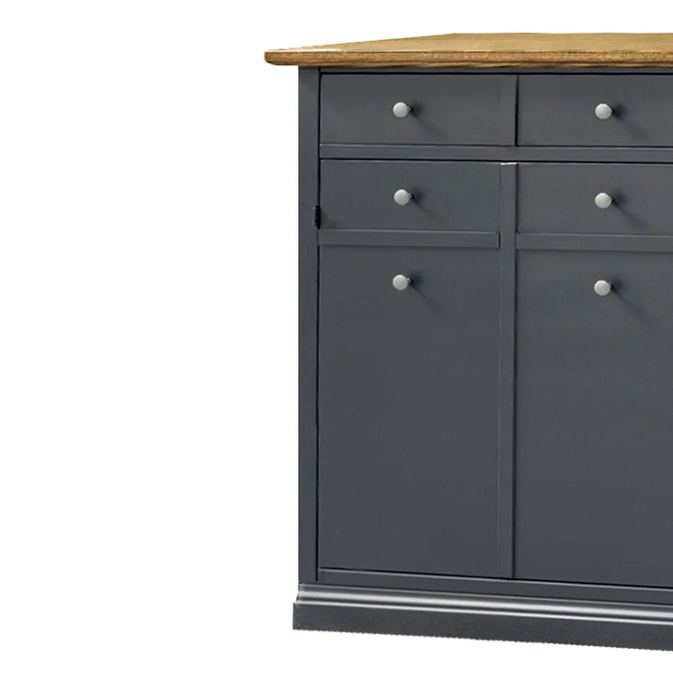 Stojan na boty z dýhovaného dřeva Toulipier Made in Italy - Visnus Viadurini