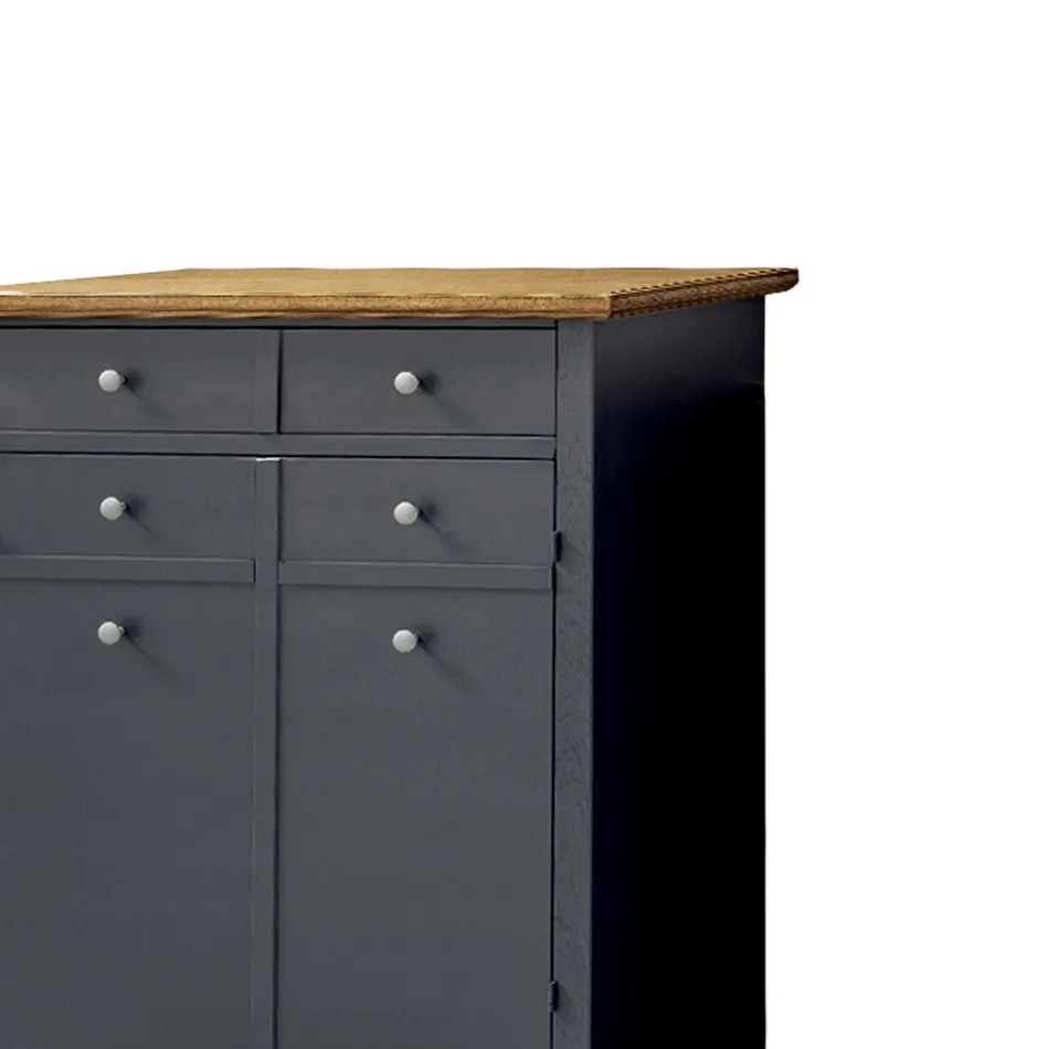 Stojan na boty z dýhovaného dřeva Toulipier Made in Italy - Visnus Viadurini