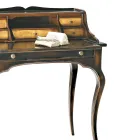 Psací stůl s 5 zásuvkami a odnímatelnou deskou Made in Italy - Maia Viadurini