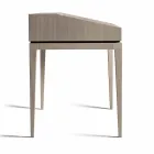 Psaní moderního designu v ořechu, L 105 x W 65 cm, Acario Viadurini