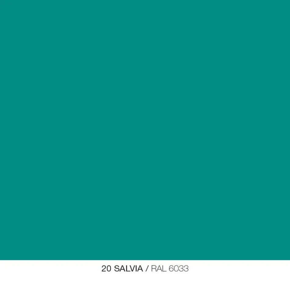 Moderní stůl z barevného kovu a dubového dřeva italského designu - Nadin Viadurini