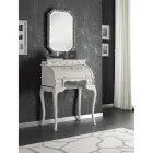 Klasický stůl s 5 zásuvkami ze dřeva a intarziemi vyrobený v Itálii - Hastings Viadurini