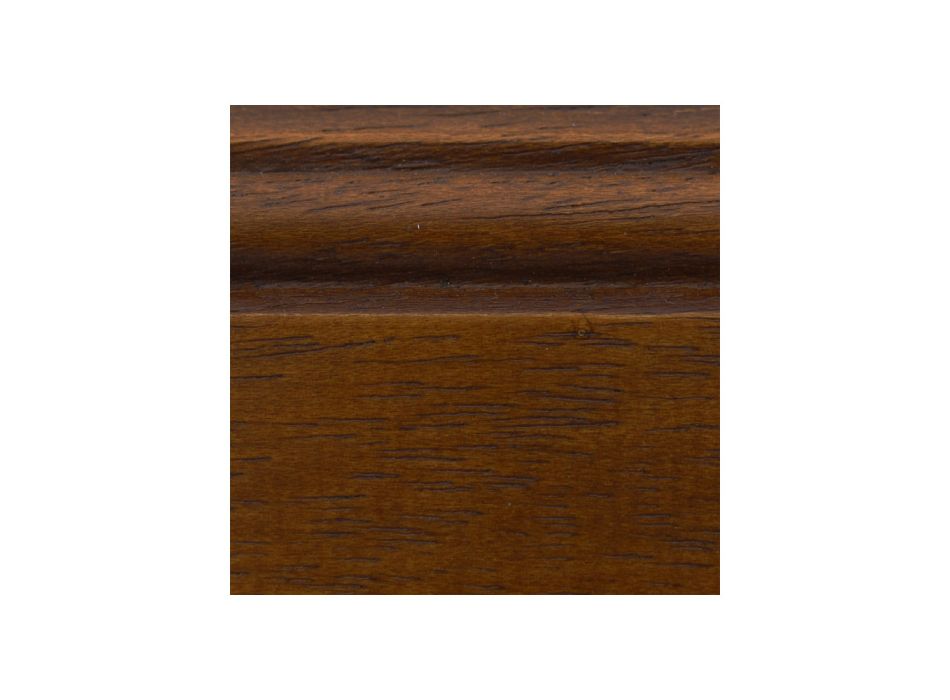 Psací stůl s 5 zásuvkami z patinované třešně Made in Italy - Opi Viadurini