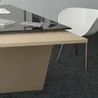 Psací stůl se skleněnou deskou Andrea Stramigioli - Frafalla Viadurini