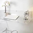 Nástěnný plexisklový stůl Otilia s minimalistickým designem vyrobený v Itálii Viadurini
