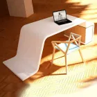 Kancelářský stůl s dřevěnou zásuvkou v Itálii, Terralba Viadurini