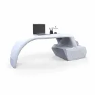 Moderní designový kancelář Gush vyrobený v Itálii Viadurini