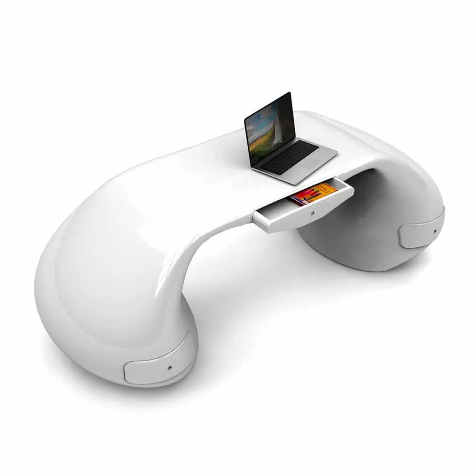 Moderní design kancelářský stůl vyrobený v Itálii, Telese Viadurini