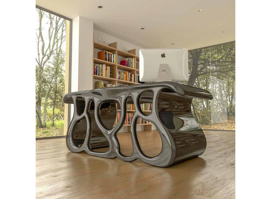 Moderní designový kancelářský stůl vyrobený v Itálii, Mirto Viadurini