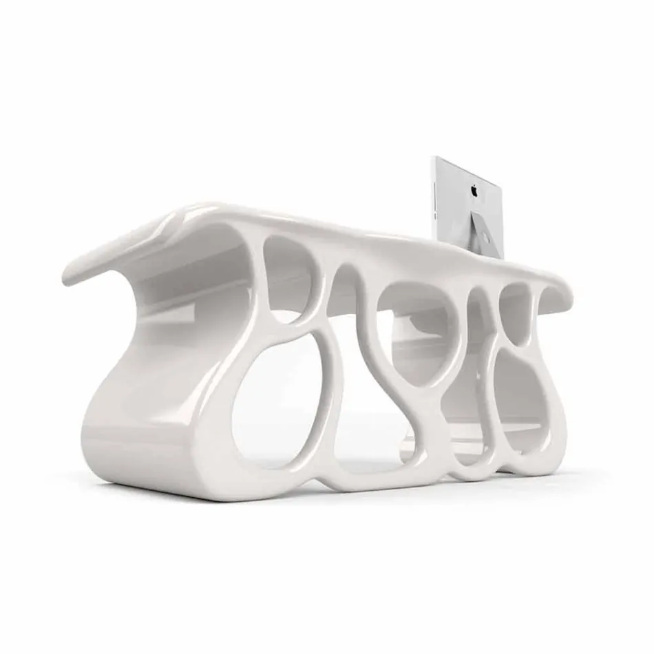 Moderní designový kancelářský stůl vyrobený v Itálii, Mirto Viadurini