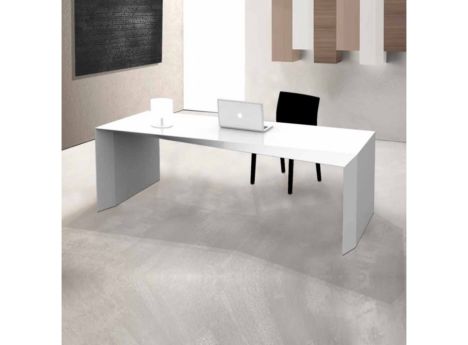Moderní design kancelářský stůl vyrobený v Itálii, Mistretta Viadurini