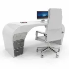 Moderní kancelářský stůl vyrobený v Itálii, Miglianico Viadurini