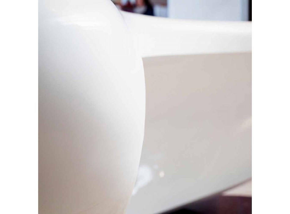 Moderní design kancelářský stůl Boomerang vyrobený v Itálii Viadurini
