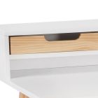 Designový stůl z borovicového dřeva a matně lakované Mdf desky - Kanada Viadurini
