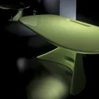 Psací stůl Karim Rashid z pryskyřice - Smania Viadurini