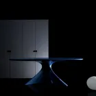 Psací stůl Karim Rashid z pryskyřice - Smania Viadurini