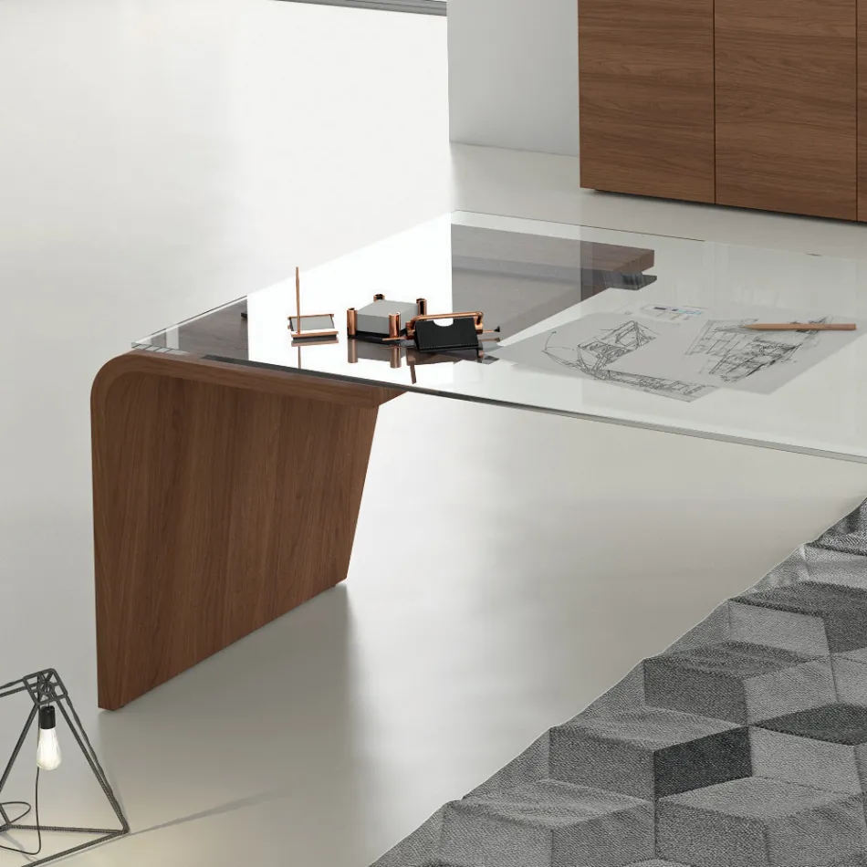 Výkonný psací stůl Andrea Stramigioli - Butterfly Viadurini