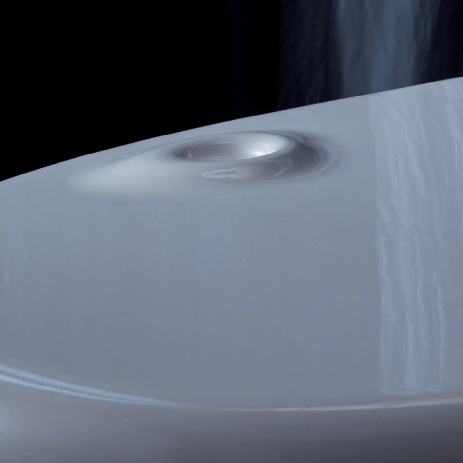 Výkonný psací stůl od Karima Rashida z polyuretanu - James Viadurini