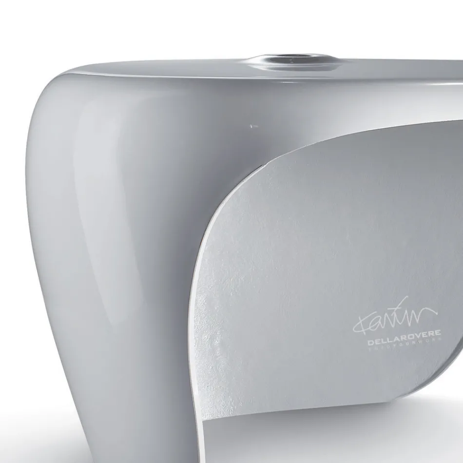 Výkonný psací stůl od Karima Rashida z polyuretanu - James Viadurini