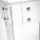 Transparentní stůl z plexiskla Moderní design Made in Italy - Vichy Viadurini